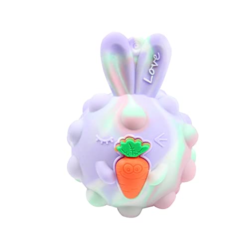 Invaxe 3D Squeeze Pop Fidget Bälle Spielzeug für Kinder und Erwachsene, Sensory Stress Bälle Party-Mitgebsel Kindergeburtstag Schöne Geschenke, für Hand-Therapie, Autismus, Stressabbau (D) von Invaxe