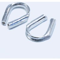 Drahtschutzbügel aus 925 Silber, 7 x 6 mm von inwaria
