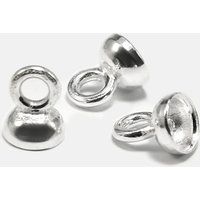 Perlenkappen mit Öse aus 925 SILBER, Ø 4,5 mm von Inwaria