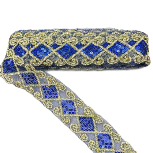 Inzegao 9,1 m goldener Pailletten-Spitzenbesatz, 6 cm, handgenäht, dekorativ, DIY, Kleidung, Vorhang, Stickerei, Netz-Spitze Inzegao 9,1 m goldener Pailletten-Spitzenbesatz, 6 cm, handgenäht, dekorativ, DIY, Kleidung, Vorhang, Stickerei, Netz-Spitze von Inzegao