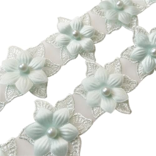 Inzegao 91 cm Organza, bestickt, Perlen, Blumenspitze, handgefertigt, DIY-Nähen, Blumendekorationen für Kostüme, Kleider, Hüte Inzegao 91 cm Organza, bestickt, Perlen, Blumenspitze, handgefertigt, DIY-Nähen, Blumendekorationen für Kostüme, Kleider, Hüte von Inzegao
