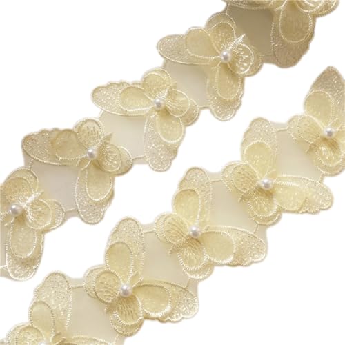 Inzegao 91 cm Schmetterlings-Stickerei, Spitzendekoration, Nähzubehör für Performance, Kostüme, Kleider, Vorhänge, DIY Handwerk Inzegao 91 cm Schmetterlings-Stickerei, Spitzendekoration, Nähzubehör für Performance, Kostüme, Kleider, Vorhänge, DIY Handwerk von Inzegao