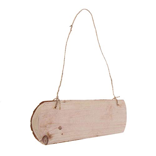 Große ovale Holzscheiben mit Baumrinde, blanko Holzstücke inklusive Schnur zum Aufhängen, handgefertigt, Malerei, Handwerk, rustikale Hochzeitsdekoration, 29 x 7,7 x 2,2 cm von Inzopo