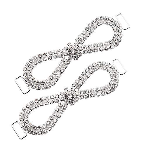 Inzopo Kristallrhinstone Strass-Bikini-Verschluss für Bikini, 115 x 20 mm, 1 Paar Inzopo Kristallrhinstone Strass-Bikini-Verschluss für Bikini, 115 x 20 mm, 1 Paar von Inzopo