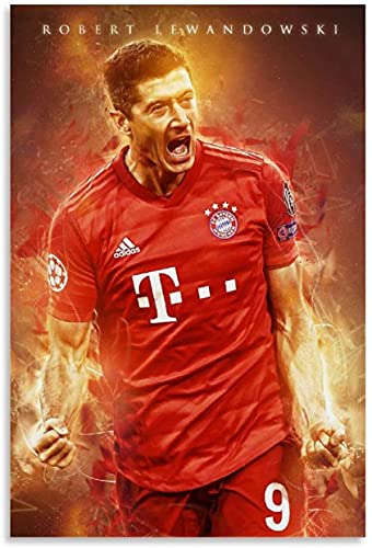 5d Diamond Painting Diamant Bilder FüR Erwachsene Und Kinder Robert Lewandowski DIY Kreuzstich Arts Craft Kristall Strass Stickerei 11.8"x15.7"(30x40cm) Kein Rahmen von Iooie