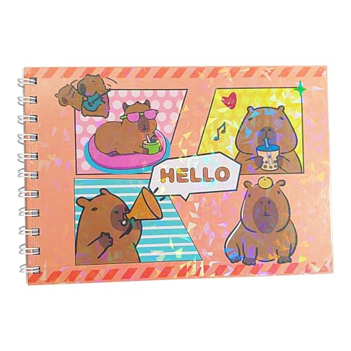 Coloring Book, Capybara Theme, Artistic Activity for Students and Women, Relaxation Stationery, 48 Pages, Suitable for Crayons, Markers, Bedtime, Airplane Travel, 8.27x5.51 Inches Coloring Book, Capybara Theme, Artistic Activity for Students and Women, Relaxation Stationery, 48 Pages, Suitable for Crayons, Markers, Bedtime, Airplane Travel, 8.27x5.51 Inches von Iouyjiu