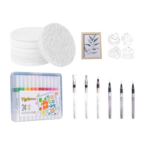 Iouyjiu 3D Texturmalset, kreatives Preschool-Kunst-Set, Bildungszubehör, lebendige Farben enthalten, 12-teilig, für Home School Class und frühe Lernaktivitäten, 1 Stück von Iouyjiu