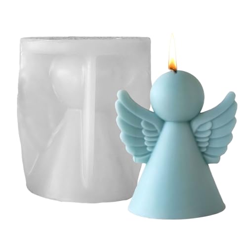 Iouyjiu Engel Kerzenform - 3D Engel Aromatherapie Duftkerzen Gießform - Antihaft Handwerksform Für Zement Ton Muffin Seife Dessert Projekte Iouyjiu Engel Kerzenform - 3D Engel Aromatherapie Duftkerzen Gießform - Antihaft Handwerksform Für Zement Ton Muffin Seife Dessert Projekte von Iouyjiu