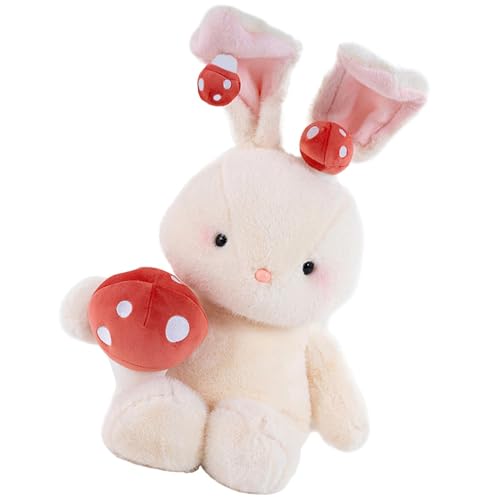 Iouyjiu Gefülltes Plüschtier, niedliches Plüschtier mit Mushroom, weichem Plüschstoff, Huggable & Lightweight Design, niedliche Sofadekoration für , Mädchen und Plüschpuppen Sammler von Iouyjiu