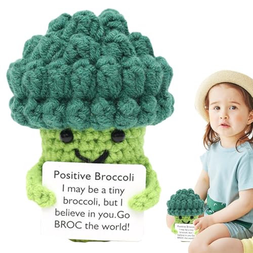 Iouyjiu Gestrickte Puppe,Brokkoli Motivations-Unterstützung Puppe | Lustige Deko Für Schreibtisch, Geschenk Für Lehrer Schüler Uni Zuhause Geburtstag Weihnachten Iouyjiu Gestrickte Puppe,Brokkoli Motivations-Unterstützung Puppe | Lustige Deko Für Schreibtisch, Geschenk Für Lehrer Schüler Uni Zuhause Geburtstag Weihnachten von Iouyjiu