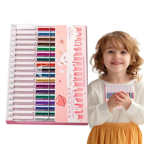 Iouyjiu Glitzer Gel Stift Set - Feine Spitze Glitzer Gel Tinte Stifte | Auslaufsichere Schmiersichere Stifte Für Kinder Jugendliche Erwachsene Lehrer Iouyjiu Glitzer Gel Stift Set - Feine Spitze Glitzer Gel Tinte Stifte | Auslaufsichere Schmiersichere Stifte Für Kinder Jugendliche Erwachsene Lehrer von Iouyjiu