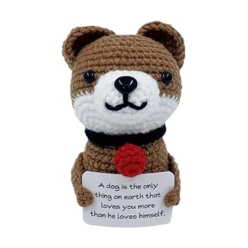 Iouyjiu Positive Häkelnadel, Emotionaler Doll-Haken, handgefertigt, Bärenhaken, Bärenhaken Karte, Ermutigungshaken, Desktop-Haken, Ornament für Schlafzimmer, Auto Iouyjiu Positive Häkelnadel, Emotionaler Doll-Haken, handgefertigt, Bärenhaken, Bärenhaken Karte, Ermutigungshaken, Desktop-Haken, Ornament für Schlafzimmer, Auto von Iouyjiu