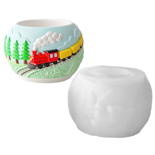 Iouyjiu Silicone Pflanzenform 3D Zug Relief | Epoxy Harz Form für Bastelarbeiten - Silikon Epoxidharz Form Für Gips Kreativprojekte Kinder Jugendliche Bastler Kunstlehrer Heimdekoration Iouyjiu Silicone Pflanzenform 3D Zug Relief | Epoxy Harz Form für Bastelarbeiten - Silikon Epoxidharz Form Für Gips Kreativprojekte Kinder Jugendliche Bastler Kunstlehrer Heimdekoration von Iouyjiu