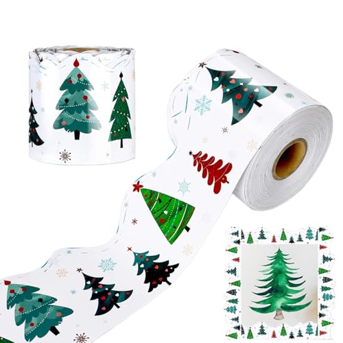 Iouyjiu Weihnachtsbaum Pinnwand Aufkleber,18 Meter Weihnachts Randstreifen Gesamtlänge | Zuhause für Türen Wände Fenster Raum Klassenzimmer Schreibtisch Erntedankfest Iouyjiu Weihnachtsbaum Pinnwand Aufkleber,18 Meter Weihnachts Randstreifen Gesamtlänge | Zuhause für Türen Wände Fenster Raum Klassenzimmer Schreibtisch Erntedankfest von Iouyjiu