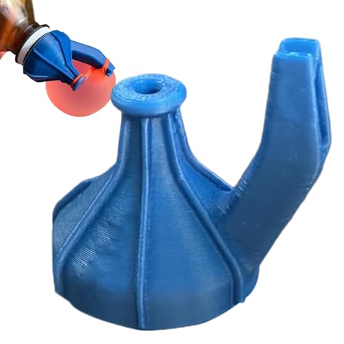 Quick Fill Water Balloons with Filler Attachment, Self Sealing Splash Toys for Kids, Outdoor Backyard Fun, Hot Weather Garden Play for Children, Family Activities, 5.36 x 2.36 Inches von Iouyjiu