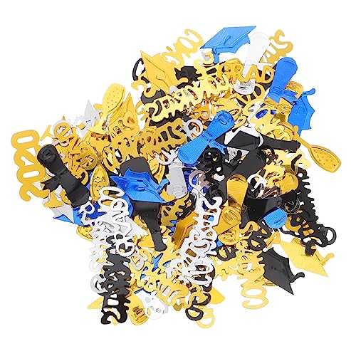 2Packungen Pack Abschlussfeier Konfetti mit Doktorhut und Schriftrolle Glitzernde Party Dekoration für Schulabschluss und Graduation Feierlichkeiten 2Packungen Pack Abschlussfeier Konfetti mit Doktorhut und Schriftrolle Glitzernde Party Dekoration für Schulabschluss und Graduation Feierlichkeiten von Ipetboom
