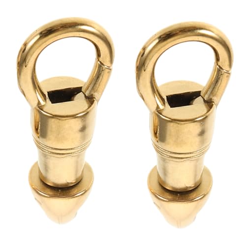 2Stücke Schmuckanhängerverschluss Langlebige Lichtechte Verbindungsschnalle für DIY Armbänder Universeller Verschluss für Buddha Amuletthalter von Ipetboom