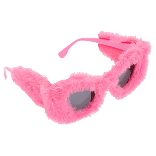 Ipetboom 1 Paar Originelle Partybrillen Plüsch-sonnenbrillen Einzigartige Foto-requisiten Für Kostüme Und Veranstaltungen Ipetboom 1 Paar Originelle Partybrillen Plüsch-sonnenbrillen Einzigartige Foto-requisiten Für Kostüme Und Veranstaltungen von Ipetboom