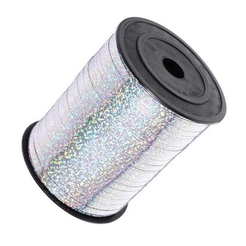 Ipetboom 1 Rolle Ballonband Girlande Dekorationen Rotes Band Ballongirland -kit Samtband Schleife Ballonpumpe Golden Chiffonband Kräuselband Zum Verpacken Von Geschenken Plastik Silver Ipetboom 1 Rolle Ballonband Girlande Dekorationen Rotes Band Ballongirland -kit Samtband Schleife Ballonpumpe Golden Chiffonband Kräuselband Zum Verpacken Von Geschenken Plastik Silver von Ipetboom