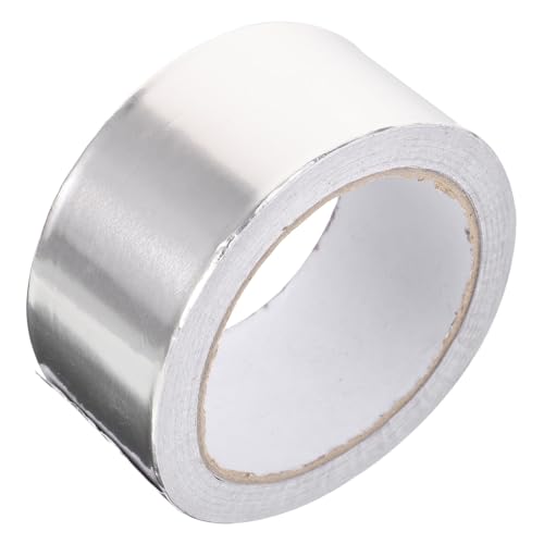 Ipetboom 1 Rolle Hochtemperaturbeständiges Abdichtungsband Multifunktionales Klebeband für Reparatur von Töpfen Schalen Wasserleitungen und Wasserdichtes Flexibles Aluminiumfolienband für von Ipetboom