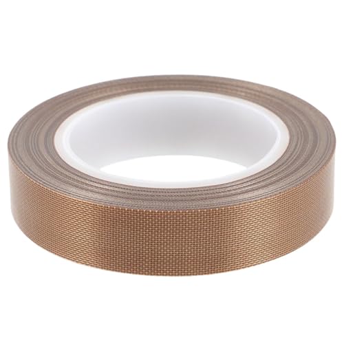 Ipetboom 1 Rolle Ptfe Klebeband Hitzebeständiges Vakuumierband für Handversiegelung Hochtemperaturisolierung für Industrie und Haushalt Langlebig und Vielseitig von Ipetboom