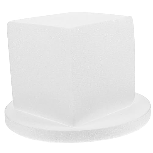 Ipetboom 1 Satz Foam Cake Dummy mit Stand für Torten Dekoration Hochwertiges Schaumstoffmodell Vielseitig Einsetzbar Leicht und Einfach zu Reinigen Ipetboom 1 Satz Foam Cake Dummy mit Stand für Torten Dekoration Hochwertiges Schaumstoffmodell Vielseitig Einsetzbar Leicht und Einfach zu Reinigen von Ipetboom