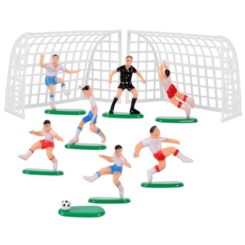 Ipetboom 1 Satz Fußballspieler Figuren Torten Dekoration für Kuchen Tore Spieler Schiedsrichter Fußball Team Statuen für Kreative Feiern und Events Ipetboom 1 Satz Fußballspieler Figuren Torten Dekoration für Kuchen Tore Spieler Schiedsrichter Fußball Team Statuen für Kreative Feiern und Events von Ipetboom