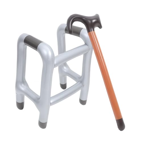 Ipetboom 1 Satz Kreative Aufblasbare Gehhilfe aus PVC für Halloween Party Inflatable Crutch Balloon Requisiten für Bühnenaufführungen Geburtstagsfeiern und Feiertagsdekorationen Ipetboom 1 Satz Kreative Aufblasbare Gehhilfe aus PVC für Halloween Party Inflatable Crutch Balloon Requisiten für Bühnenaufführungen Geburtstagsfeiern und Feiertagsdekorationen von Ipetboom