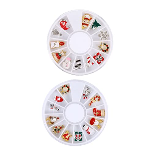 Ipetboom 1 Satz Maniküre Aus Weihnachtlicher Legierung Aufbewahrungsdose Storage Boxes Weihnachtsbaum -ornamente Nägel Charme Nagelsticker Mit Schneeflocken Weihnachtsnagel Strass 2boxen Ipetboom 1 Satz Maniküre Aus Weihnachtlicher Legierung Aufbewahrungsdose Storage Boxes Weihnachtsbaum -ornamente Nägel Charme Nagelsticker Mit Schneeflocken Weihnachtsnagel Strass 2boxen von Ipetboom