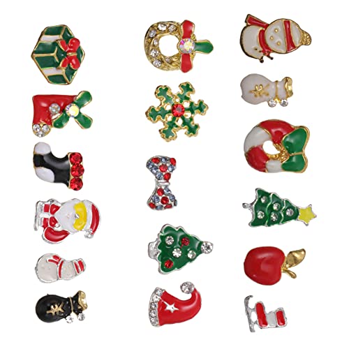 Ipetboom 1 Satz Nagelsticker Zu Weihnachten Weihnachtsaufkleber Weihnachten 3d-nagelpflaster Weihnachts Nail Sticker Nail Decoration Weihnachtsdeko Nagelkunst-charme Aus Legierung 20 Stück Ipetboom 1 Satz Nagelsticker Zu Weihnachten Weihnachtsaufkleber Weihnachten 3d-nagelpflaster Weihnachts Nail Sticker Nail Decoration Weihnachtsdeko Nagelkunst-charme Aus Legierung 20 Stück von Ipetboom