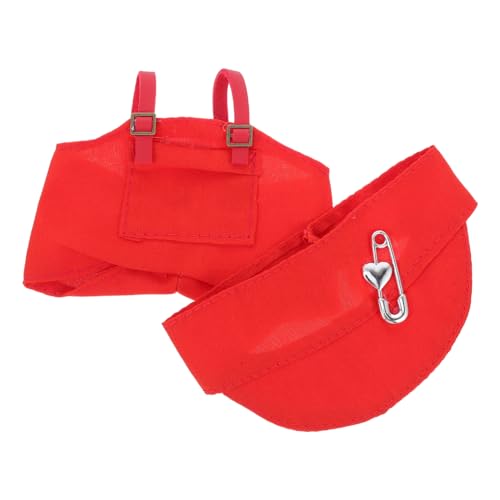 Ipetboom 1 Satz Puppenkleidung Set Puppen-Outfits Modepuppenkleidung Boy Puppenzubehör Puppenspielzeugkostüm Babydoll Kleidung Mädchen Puppenkostüm Kawaii-Outfits Puppenshirt Stoff rot Ipetboom 1 Satz Puppenkleidung Set Puppen-Outfits Modepuppenkleidung Boy Puppenzubehör Puppenspielzeugkostüm Babydoll Kleidung Mädchen Puppenkostüm Kawaii-Outfits Puppenshirt Stoff rot von Ipetboom