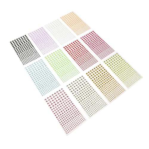 Ipetboom 1 Satz Selbstklebende Gesichtskristalle Für Makeup Glitzernde Gesichtsjuwelen Und Rhinestone Aufkleber Für Körper Dekoration Für Feste Und Partys 12blätter Ipetboom 1 Satz Selbstklebende Gesichtskristalle Für Makeup Glitzernde Gesichtsjuwelen Und Rhinestone Aufkleber Für Körper Dekoration Für Feste Und Partys 12blätter von Ipetboom