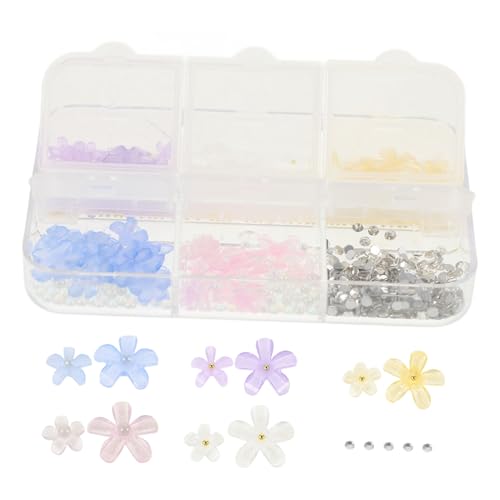 Ipetboom 1 Schachtel Charms Dekorationen für Nagelkunst Plastikblumen Nail Art Zubehör für Maniküre Einfache Anwendung und Langlebig für Diy Projekte und Spezielle Anlässe Ipetboom 1 Schachtel Charms Dekorationen für Nagelkunst Plastikblumen Nail Art Zubehör für Maniküre Einfache Anwendung und Langlebig für Diy Projekte und Spezielle Anlässe von Ipetboom