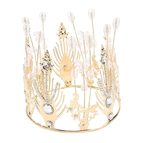 Ipetboom 1 Stück Krone aus Kristallen Romantische Torten Dekoration für Hochzeiten und Feiern Goldene Krone für Besondere Anlässe für Kuchen Dekoration und Partys Ipetboom 1 Stück Krone aus Kristallen Romantische Torten Dekoration für Hochzeiten und Feiern Goldene Krone für Besondere Anlässe für Kuchen Dekoration und Partys von Ipetboom