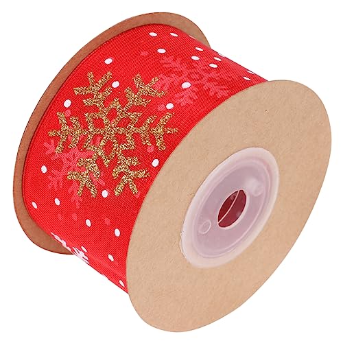 Ipetboom 1 Stück Partygeschenke Blumenbänder Schneeflocke Weihnachtsdekorationen Geschenkband Gelocktes Band Weihnachtsbaumband Weihnachtsband Geschenkstreifen Polyester Rot Ipetboom 1 Stück Partygeschenke Blumenbänder Schneeflocke Weihnachtsdekorationen Geschenkband Gelocktes Band Weihnachtsbaumband Weihnachtsband Geschenkstreifen Polyester Rot von Ipetboom