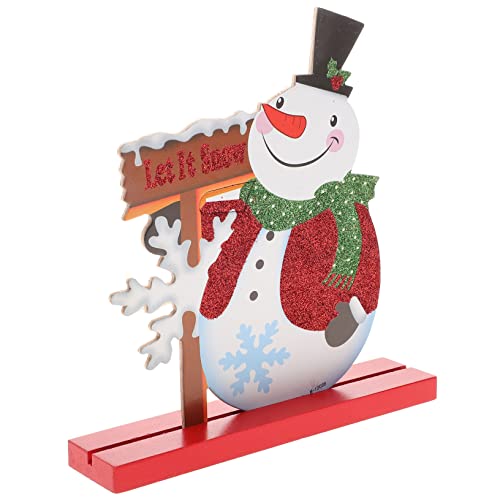 Ipetboom 1 Stück Weihnachts Holzfigur für Tischdekoration Kreativer Weihnachts Schmuck für Festliche Ihrem Zuhause und Restaurant Ipetboom 1 Stück Weihnachts Holzfigur für Tischdekoration Kreativer Weihnachts Schmuck für Festliche Ihrem Zuhause und Restaurant von Ipetboom