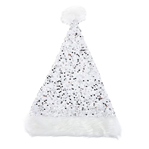 Ipetboom 1 Stück Weihnachtsmütze aus Plüsch mit Glitzer Lustige Santa Haube für Erwachsene Dekoration für Weihnachtsfeiern und Kostüme Warmes und Gemütliches Tragegefühl Ipetboom 1 Stück Weihnachtsmütze aus Plüsch mit Glitzer Lustige Santa Haube für Erwachsene Dekoration für Weihnachtsfeiern und Kostüme Warmes und Gemütliches Tragegefühl von Ipetboom