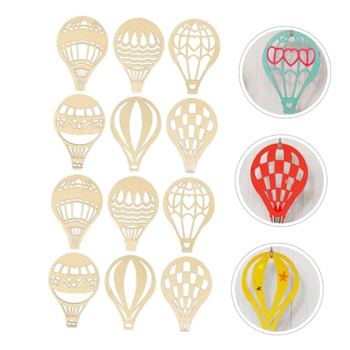 Ipetboom 10 Satz Holzscheiben Heißluftballon Formen Naturbelassen zum Bemalen DIY Basteln Holzanhänger Dekoration für Weihnachten Party Hochzeit Kreative Handwerksprojekte Ipetboom 10 Satz Holzscheiben Heißluftballon Formen Naturbelassen zum Bemalen DIY Basteln Holzanhänger Dekoration für Weihnachten Party Hochzeit Kreative Handwerksprojekte von Ipetboom