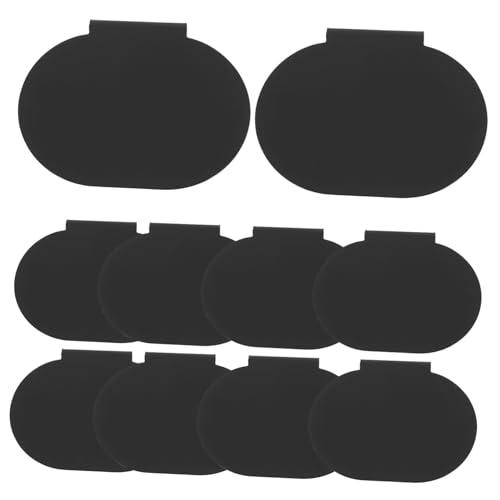 Ipetboom 10 Stück Abwischbare Kleine Schwarze Körbe Clips Etikettenhalter für Vielseitige Organisation in Küche Bad Büro und Lager Wiederverwendbare Clip Beschriftungslösungen ohne Kleber Ipetboom 10 Stück Abwischbare Kleine Schwarze Körbe Clips Etikettenhalter für Vielseitige Organisation in Küche Bad Büro und Lager Wiederverwendbare Clip Beschriftungslösungen ohne Kleber von Ipetboom