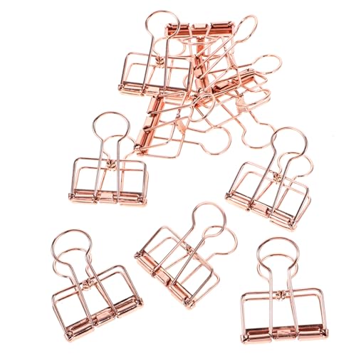 Ipetboom 10 Stück Büroklammern Metall Klammern Roségold Praktische Dokumentenklammern für Büro und Zuhause Langlebig und Vielseitig Einsetzbar Ipetboom 10 Stück Büroklammern Metall Klammern Roségold Praktische Dokumentenklammern für Büro und Zuhause Langlebig und Vielseitig Einsetzbar von Ipetboom