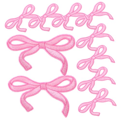 Ipetboom 10 Stück Kleine Schleifen Aufnäher zum Aufbügeln Bestickte Schleifen Patches für Kleidung Rucksäcke Jeans Jacken Hüte DIY Accessoire Rosa Niedliches Design Vielseitig Verwendbar Ipetboom 10 Stück Kleine Schleifen Aufnäher zum Aufbügeln Bestickte Schleifen Patches für Kleidung Rucksäcke Jeans Jacken Hüte DIY Accessoire Rosa Niedliches Design Vielseitig Verwendbar von Ipetboom