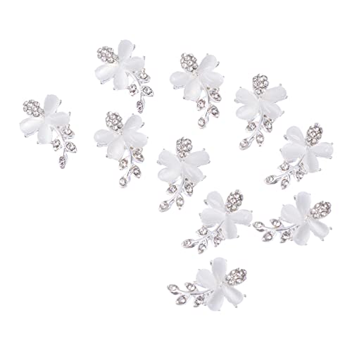 Ipetboom 10 Stück Maniküre Diamant aufkleber 3D-Nagelbolzen Maniküre-Charme stilvolle DIY-Maniküre-Dekoration 3D-Nagelsteine Maniküre-Verzierung Legierung Silver Ipetboom 10 Stück Maniküre Diamant aufkleber 3D-Nagelbolzen Maniküre-Charme stilvolle DIY-Maniküre-Dekoration 3D-Nagelsteine Maniküre-Verzierung Legierung Silver von Ipetboom