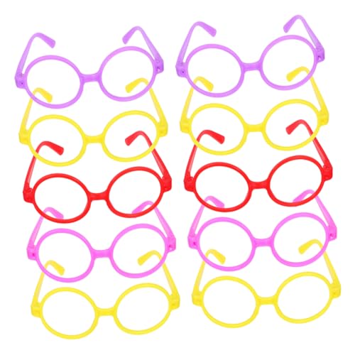 Ipetboom 10 Stück Mit Optischen Rahmen Brillenspielzeug Mit Rundem Rahmen Lustiges Brillenspielzeug Party-brillen-requisiten Ipetboom 10 Stück Mit Optischen Rahmen Brillenspielzeug Mit Rundem Rahmen Lustiges Brillenspielzeug Party-brillen-requisiten von Ipetboom