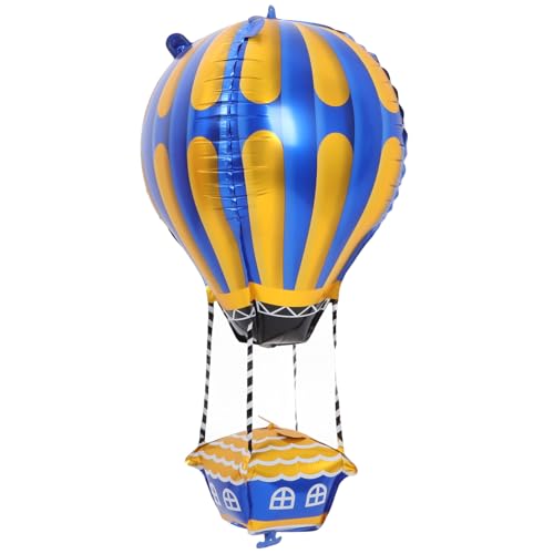 Ipetboom 10 Stück Teiliges Aluminium Folienballons Hot Air Balloon Design Langlebige Partydekoration für Kindergeburtstag Hochzeit Shower und Festliche Anlässe Wiederverwendbar Farblich Ipetboom 10 Stück Teiliges Aluminium Folienballons Hot Air Balloon Design Langlebige Partydekoration für Kindergeburtstag Hochzeit Shower und Festliche Anlässe Wiederverwendbar Farblich von Ipetboom