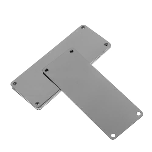 Ipetboom 10 Stück Teiliges Blanko Namensschilder mit Löchern Stark Rostfreie Metallplatten für Präzise Gravur Vielseitig Einsetzbar für DIY Beschilderung und Etikettierung Ipetboom 10 Stück Teiliges Blanko Namensschilder mit Löchern Stark Rostfreie Metallplatten für Präzise Gravur Vielseitig Einsetzbar für DIY Beschilderung und Etikettierung von Ipetboom