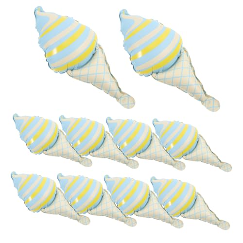 Ipetboom 10 Stück Teiliges Eiscreme Folienballons in Niedlichem Cartoon Design Langlebig und Sicher für Eiscreme Mottopartys Geburtstagsfeiern und Verspielte Dekorationen Ipetboom 10 Stück Teiliges Eiscreme Folienballons in Niedlichem Cartoon Design Langlebig und Sicher für Eiscreme Mottopartys Geburtstagsfeiern und Verspielte Dekorationen von Ipetboom