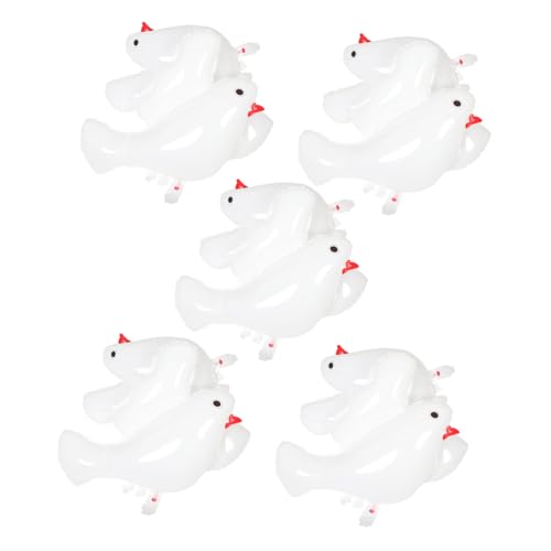 Ipetboom 10 Stück Teiliges Große Aluminiumfolie Tauben Luftballons Weißer Friedenstauben Partydeko für Hochzeiten Geburtstage Taufen Gedenkfeiern Langlebig Auffällig Ipetboom 10 Stück Teiliges Große Aluminiumfolie Tauben Luftballons Weißer Friedenstauben Partydeko für Hochzeiten Geburtstage Taufen Gedenkfeiern Langlebig Auffällig von Ipetboom