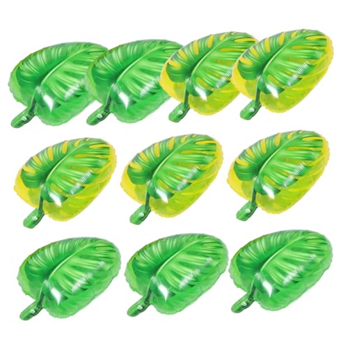 Ipetboom 10 Stück Teiliges Hawaii Party Luftballons mit Monstera Design Tropische Deko in Gelb und Grün für Festivals Fotorequisiten und Sommerpartys Langlebige Partydekoration Ipetboom 10 Stück Teiliges Hawaii Party Luftballons mit Monstera Design Tropische Deko in Gelb und Grün für Festivals Fotorequisiten und Sommerpartys Langlebige Partydekoration von Ipetboom