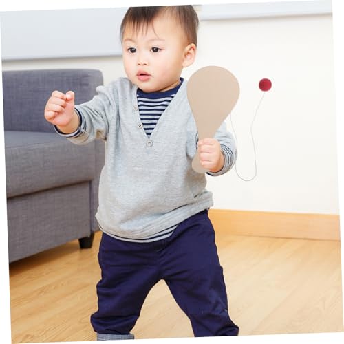 Ipetboom 10 Stück Teiliges Holz Paddleball zum Bemalen DIY Kreativspielzeug für Fördert Fantasie Malspaß und Motorische Fähigkeiten als Mitgebsel für Mädchen und Jungen bei Partys und Ipetboom 10 Stück Teiliges Holz Paddleball zum Bemalen DIY Kreativspielzeug für Fördert Fantasie Malspaß und Motorische Fähigkeiten als Mitgebsel für Mädchen und Jungen bei Partys und von Ipetboom