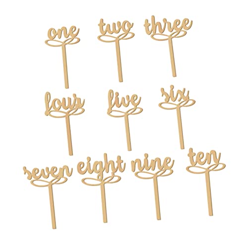 Ipetboom 10 Stück Teiliges Holz Tischnummern Karten für Hochzeiten und Partys Dekorative Platzkarten mit Handgeschriebenen Zahlen für Schnelle Tischzuweisung und Ansprechende Ipetboom 10 Stück Teiliges Holz Tischnummern Karten für Hochzeiten und Partys Dekorative Platzkarten mit Handgeschriebenen Zahlen für Schnelle Tischzuweisung und Ansprechende von Ipetboom